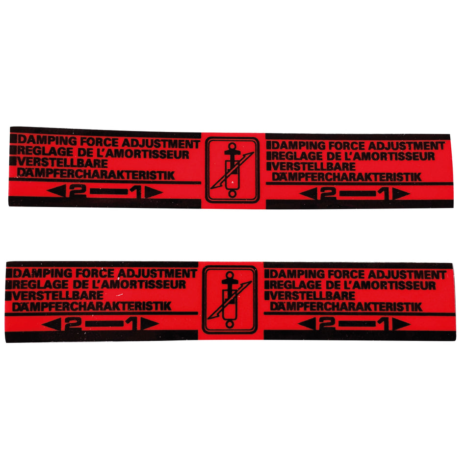 Autocollant de ventilation de batterie compatible avec Honda® CB 350 F (Quantité : 1 pièce)