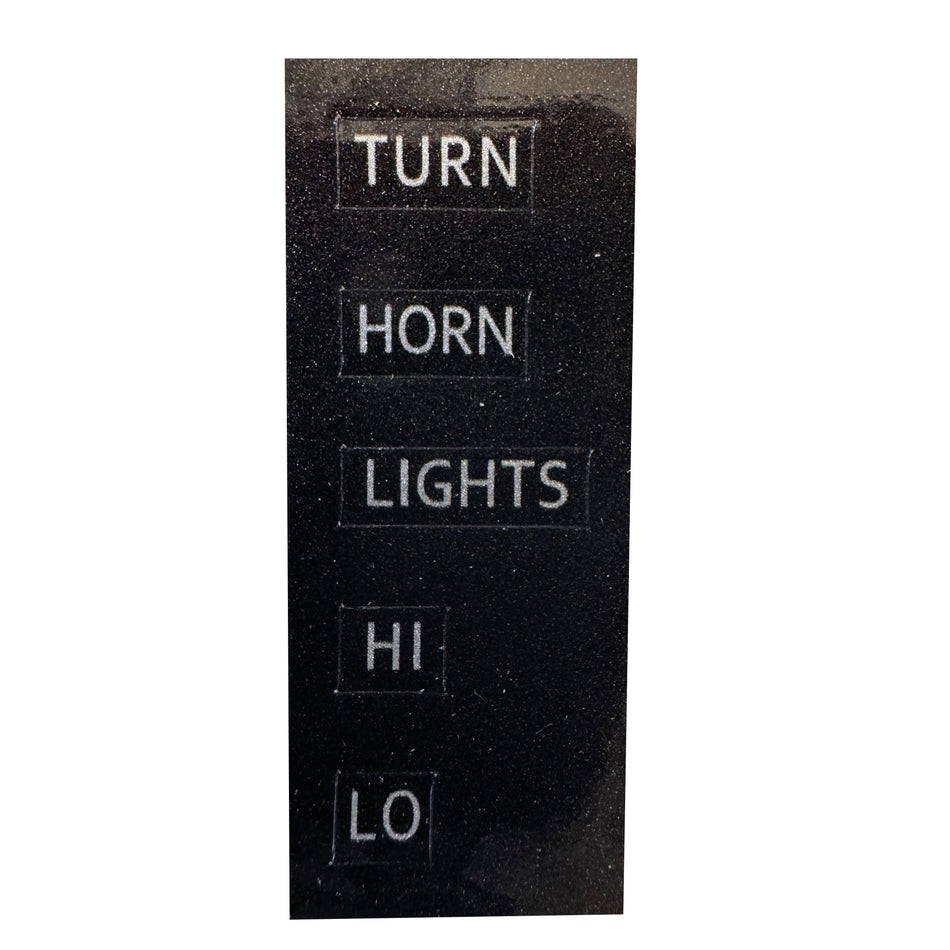 Autocollant de ventilation de batterie compatible avec Honda® CB 350 F (Quantité : 1 pièce)